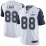 Nike Dallas Cowboys #88 CeeDee Lamb White Mens Stitched With Established In 1960 Patch NFL Limited Rush Jersey