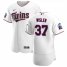 Minnesota Twins #37 Matt Wisler Mens Nike White Home 2020 60th Season Authentic Team MLB Jersey