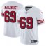 Nike San Francisco 49ers #69 Mike McGlinchey White Rush Youth Stitched NFL Vapor Untouchable Limited Jersey