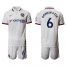 Chelsea #6 Drink Water Away Soccer Club Jersey