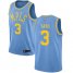 Lakers #3 Anthony Davis Royal Blue Youth Basketball Swingman Hardwood Classics Jersey