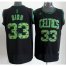 Boston Celtics 33# Larry Bird Black Revolution 30 Swingman NBA Jerseys Camo Number Cheap