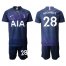 Tottenham Hotspur #28 Ndombele Away Soccer Club Jersey