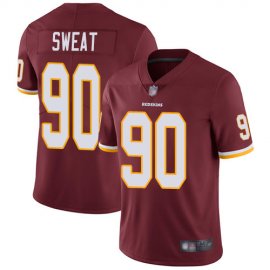 Nike Washington Football Team #90 Montez Sweat Burgundy Red Team Color Youth Stitched NFL Vapor Untouchable Limited Jersey