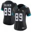 Nike Jacksonville Jaguars #89 Josh Oliver Black Team Color Womens Stitched NFL Vapor Untouchable Limited Jersey