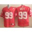 Wisconsin Badgers 99 J.J Watt Red College Football Jersey
