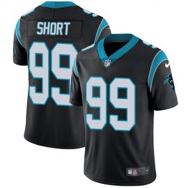 Nike Carolina Panthers #99 Kawann Short Black Team Color Mens Stitched NFL Vapor Untouchable Limited Jersey