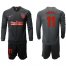 Atletico Madrid #11 Correa Away Long Sleeves Soccer Club Jersey