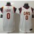 Mens Nike Cleveland Cavaliers #0 Kevin Love White NBA Swingman Association Edition Jersey