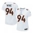 Nike Denver Broncos #94 DeMarcus Ware White Womens Stitched NFL Game Event Jersey