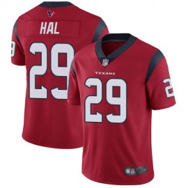 Nike Houston Texans #29 Andre Hal Red Alternate Mens Stitched NFL Vapor Untouchable Limited Jersey