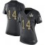 Nike Tampa Bay Buccaneers #14 Chris Godwin Black Womens Super Bowl LV Bound Stitched NFL Limited 2016 Salute to Service Jersey