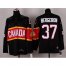 Olympic 2014 CA. #37 Patrice Bergeron Black Stitched NHL Jersey