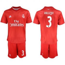 Real Madrid #3 Vallejo Third Soccer Club Jersey