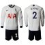 Tottenham Hotspur #2 Walker Home Long Sleeves Soccer Club Jersey