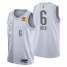Oklahoma City Oklahoma City Thunder #6 Gabriel Deck Mens Nike Gray 2021/22 Swingman NBA Jersey – City Edition Mens