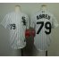Chicago White Sox #79 Jose Abreu White(Black Strip) Cool Base Stitched Youth MLB Jersey