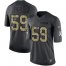 Nike Los Angeles Chargers #59 Nick Vigil Black Mens Stitched NFL Limited 2016 Salute to Service Jersey