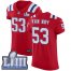 Nike New England Patriots #53 Kyle Van Noy Red Alternate Super Bowl LIII Bound Mens Stitched NFL Vapor Untouchable Elite Jersey