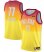 Mens 2023 All-Star #77 Luka Doncic Orange Game Swingman Stitched Basketball Jersey