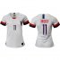 Womens USA #11 Krieger Home Soccer Country Jersey
