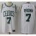 Mens Nike Boston Celtics #7 Jaylen Brown White NBA Swingman Association Edition Jersey