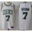 Mens Nike Boston Celtics #7 Jaylen Brown White NBA Swingman Association Edition Jersey