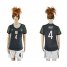 Womens Germany #4 Rudy Away Soccer Country Jersey