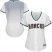 Arizona Diamondbacks Blank White/Teal Home Womens Stitched MLB Jersey
