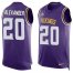 Nike Minnesota Vikings #20 Mackensie Alexander Purple Team Color Mens Stitched NFL Limited Tank Top Jersey