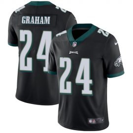 Nike Philadelphia Eagles #24 Corey Graham Black Alternate Mens Stitched NFL Vapor Untouchable Limited Jersey