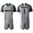 Inter Milan #1 Handanovic Grey Goalkeeper Soccer Club Jersey