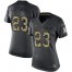 Nike New Orleans Saints #23 Marshon Lattimore Black Womens Stitched NFL Limited 2016 Salute to Service Jersey