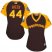 Chicago Cubs #44 Anthony Rizzo Brown 2016 All-Star National League Womens Stitched MLB Jersey