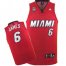 Miami Heat 6 LeBron James Red Mesh 2012 Fianls NBA Jerseys Cheap