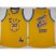 Golden State Warriors #30 Stephen Curry Yellow Throwback The City Stitched NBA Jersey