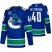Mens Vancouver Canucks #40 Elias Pettersson Adidas Blue 2019-20 Home Authentic NHL Jersey