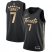 Mens Nike Toronto Raptors #7 Kyle Lowry Black Basketball Swingman City Edition 2019 20 Jersey