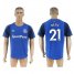 Everton #21 Besic Home Soccer Club Jersey