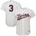 Minnesota Twins #3 Harmon Killebrew Cream Strip Cool Base Stitched Youth MLB Jersey