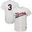 Minnesota Twins #3 Harmon Killebrew Cream Strip Cool Base Stitched Youth MLB Jersey