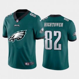 Philadelphia Eagles #82 John Hightower Green Mens Nike Big Team Logo Vapor Limited NFL Jersey