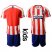 Atletico Madrid Blank Home Kid Soccer Club Jersey