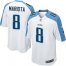 Nike Tennessee Titans #8 Marcus Mariota White Youth Stitched NFL Elite Jersey