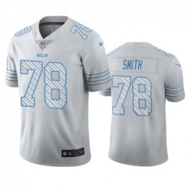 Buffalo Buffalo Bills #78 Bruce Smith White Vapor Limited City Edition NFL Jersey