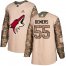 Adidas Arizona Coyotes #55 Jason Demers Camo Authentic 2017 Veterans Day Stitched NHL Jersey