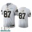 Kansas City Chiefs #87 Travis Kelce Mens Nike White Golden Super Bowl LIV 2020 Edition Vapor Limited NFL 100 Jersey