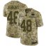 Nike New York Jets #48 Jordan Jenkins Camo Mens Stitched NFL Limited 2018 Salute To Service Jersey