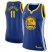 Womens Nike Golden State Warriors #11 Klay Thompson Blue NBA Swingman Icon Edition Jersey