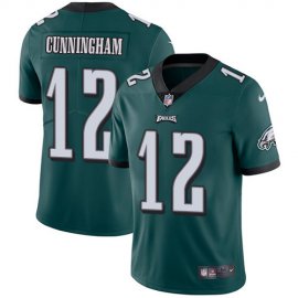 Nike Philadelphia Eagles #12 Randall Cunningham Midnight Green Team Color Mens Stitched NFL Vapor Untouchable Limited Jersey